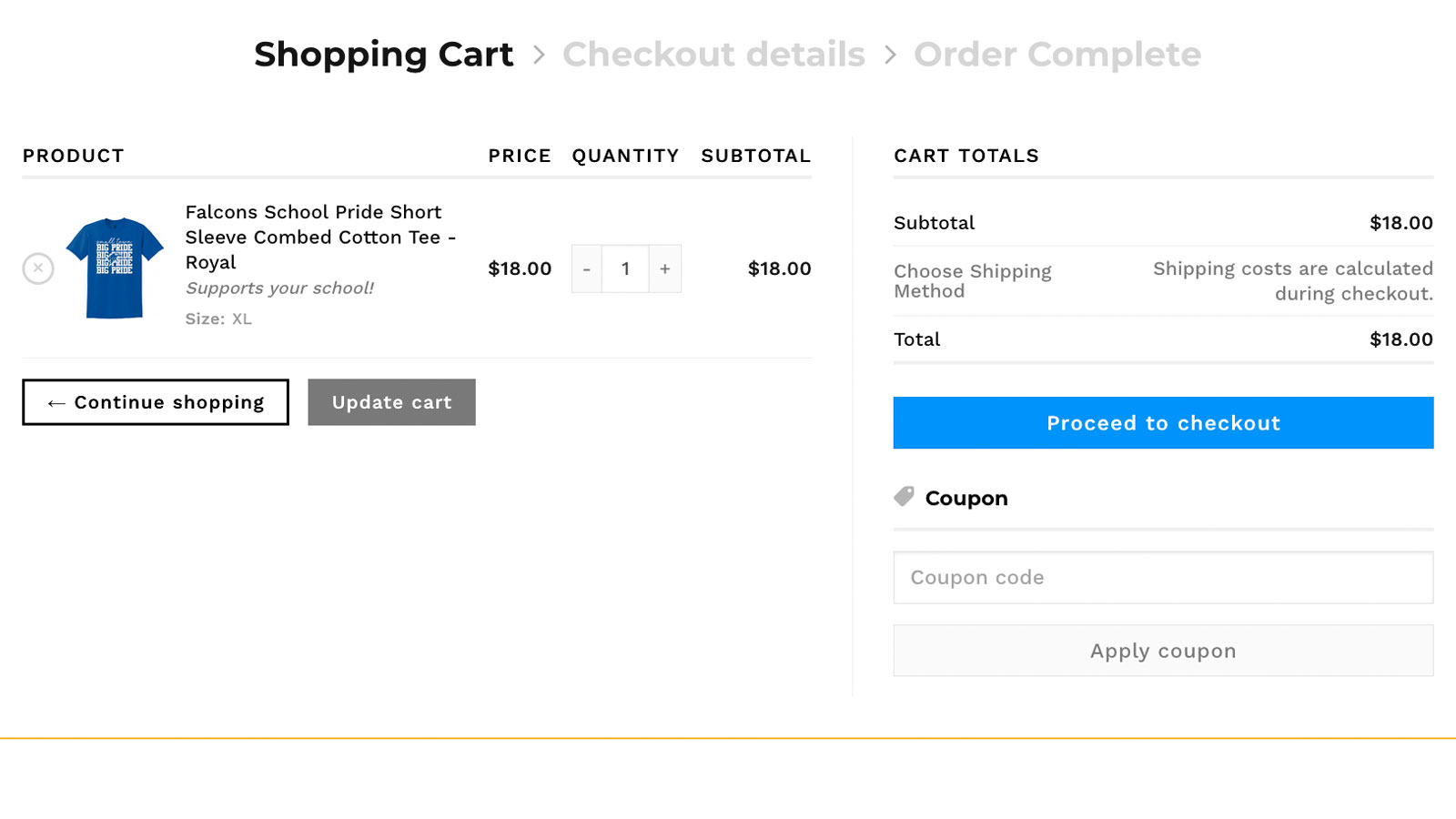 Simple Fundraiser cause-aligned donation checkout flow in WooCommerce.